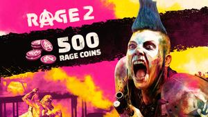 Rage 2 - 500 RAGE Coins banner