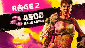 Rage 2 - 4500 RAGE Coins banner