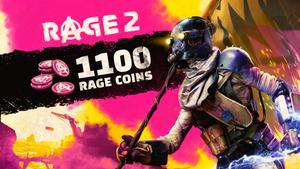 Rage 2 - 1100 RAGE Coins banner