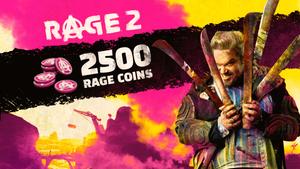 Rage 2 - 2500 RAGE Coins banner