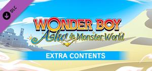 WONDER BOY Asha in Monster World -EXTRA CONTENTS banner