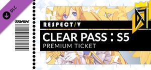 DJMAX RESPECT V - CLEAR PASS : S5 PREMIUM TICKET banner