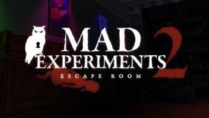 Mad Experiments 2: Escape Room banner