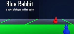 Blue rabbit a world of shapes and lost colors banner