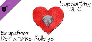 Escape Room - The Sick Colleague - Supporting banner