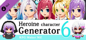 RPG Maker MZ - Heroine Character Generator 6 for MZ banner