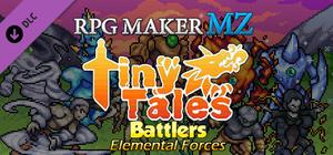 RPG Maker MZ - MT Tiny Tales Battlers - Elemental Forces banner