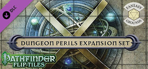 Fantasy Grounds - Pathfinder RPG - Flip-Tiles - Dungeon Perils Expansion banner