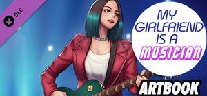 My Girlfriend is a Musician Artbook banner