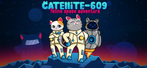 Catellite-609: feline space adventure banner