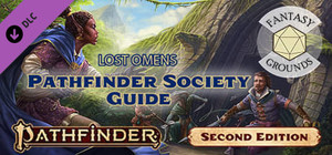 Fantasy Grounds - Pathfinder 2 RPG - Pathfinder Lost Omens: Pathfinder Society Guide banner