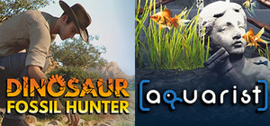 Dinosaur and Aquarist banner