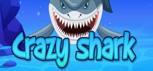 Crazy shark banner