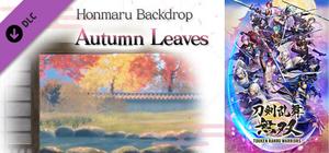 Touken Ranbu Warriors - Honmaru Backdrop "Autumn Leaves" banner