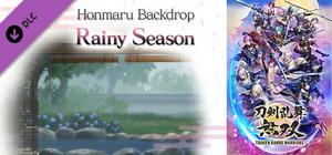 Touken Ranbu Warriors - Honmaru Backdrop "Rainy Season" banner