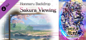 Touken Ranbu Warriors - Honmaru Backdrop "Sakura Viewing" banner