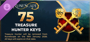 RuneScape: 75 Treasure Hunter Keys banner