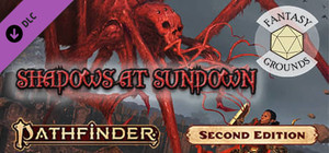 Fantasy Grounds - Pathfinder 2 RPG - Pathfinder Adventure: Shadows at Sundown banner