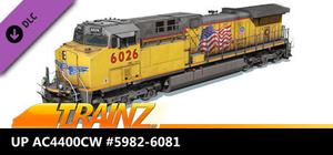 Trainz 2022 DLC - UP AC4400CW #5982-6081 banner