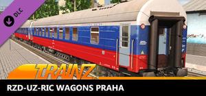 Trainz 2022 DLC - RZD-UZ-RIC Wagons Praha banner