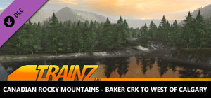 Trainz Plus DLC - Canadian Rocky Mountains Baker Crk to West of Calgary banner