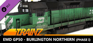 Trainz 2022 DLC - EMD GP50 - Burlington Northern (Phase I) banner