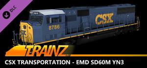 Trainz 2022 DLC - CSX Transportation - EMD SD60M YN3 banner