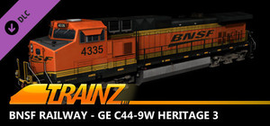 Trainz 2022 DLC - BNSF Railway - GE C44-9W Heritage 3 banner