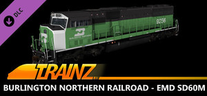 Trainz 2022 DLC - Burlington Northern Railroad - EMD SD60M banner