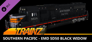 Trainz 2022 DLC - Southern Pacific - EMD SD50 Black Widow banner