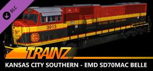 Trainz 2022 DLC - Kansas City Southern - EMD SD70MAC BELLE banner