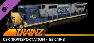 Trainz 2022 DLC - CSX Transportation - GE C40-8 banner