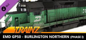 Trainz Plus DLC - EMD GP50 - Burlington Northern (Phase I) banner
