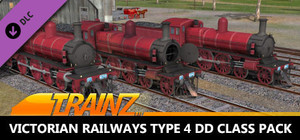 Trainz Plus DLC - Victorian Railways Type 4 DD Class Pack - Canadian Red banner