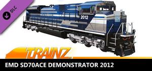 Trainz Plus DLC - EMD SD70ACe Demonstrator 2012 banner