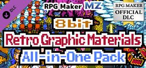 RPG Maker MZ - 8bit Retro Graphic Materials All-in-One Pack banner