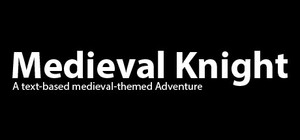 Medieval Knight banner