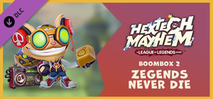 Hextech Mayhem: A League of Legends Story - BOOMBOX 2: ZEGENDS NEVER DIE banner