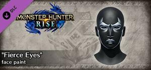 Monster Hunter Rise - "Fierce Eyes" face paint banner