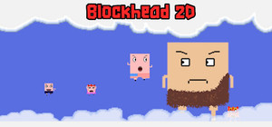 Blockhead 2D banner