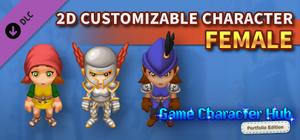 Game Character Hub PE: 2D Customizable Character - Female banner