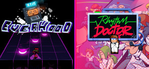 Everhood + Rhythm Doctor banner