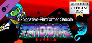 Pixel Game Maker MV - TRIDOME: Explorative-Platformer Sample banner