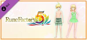 Rune Factory 5 - The Holy Knight and the Bibliophile Swimsuit Set + New Ranger Care Package Item Pack banner