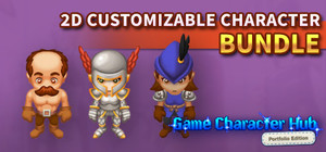 2D Customizable Character Bundle banner