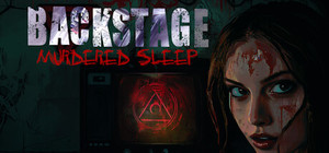 Backstage: murdered sleep banner