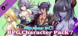 RPG Maker MZ - RPG Character Pack 7 banner