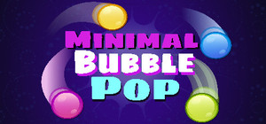 Minimal Bubble Pop banner