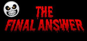 The Final Answer banner