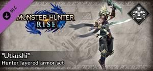 Monster Hunter Rise - "Utsushi" Hunter layered armor set banner